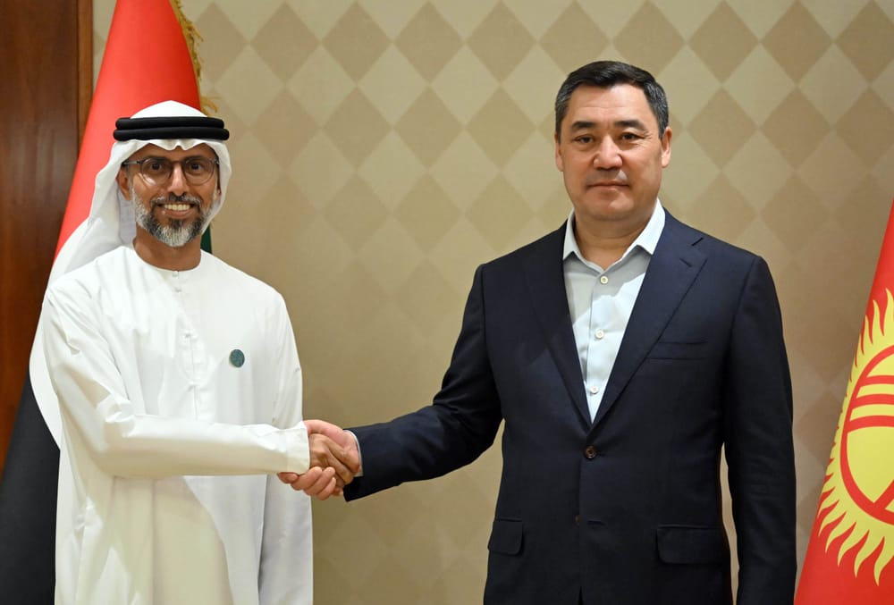 Президент Кыргызстана и глава Минэнерго ОАЭ обсудили перспективы сотрудничества в энергетике изображение публикации