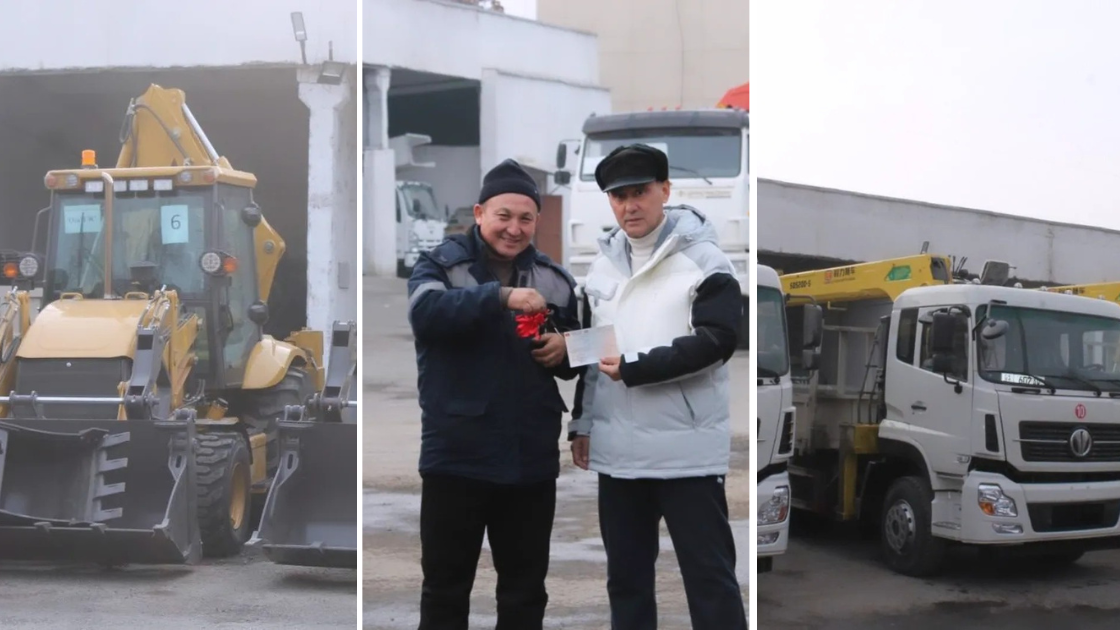 Ошское ПЭС получило новую спецтехнику от НЭСК изображение публикации