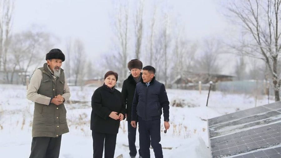 Проект "Нур Кубат" — малообеспеченным семьям наконец-то установили солнечные панели изображение публикации