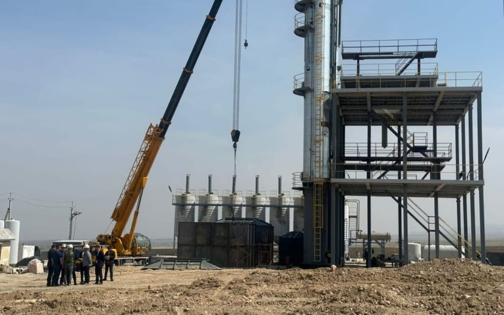 В июне в Баткенской области начнет работу нефтеперерабатывающий завод изображение публикации