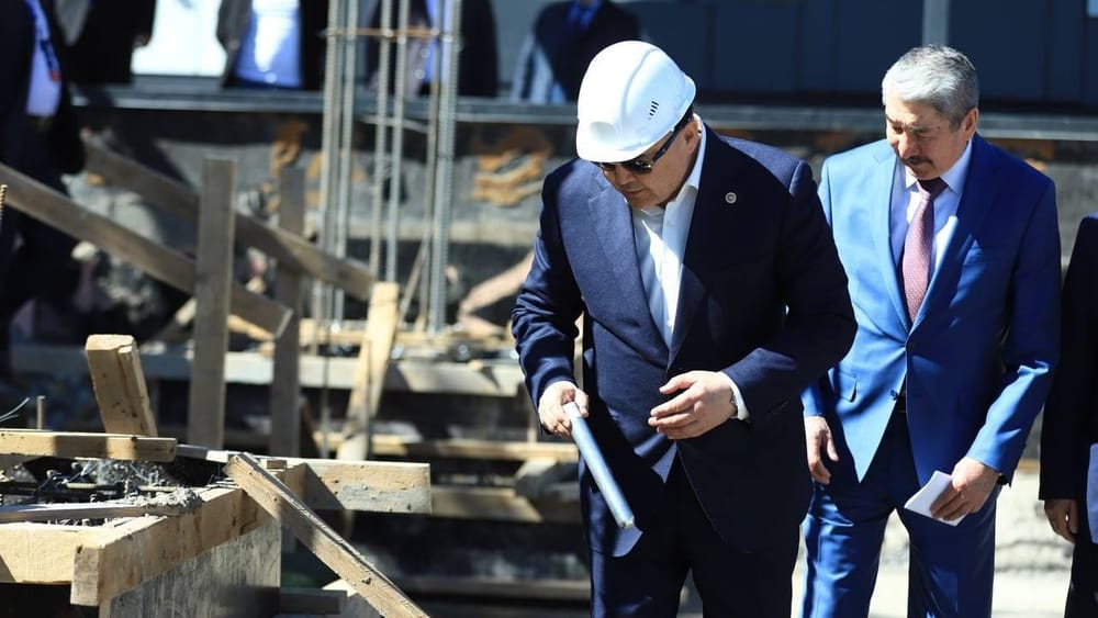 В Бишкеке появится новый спорткомплекс – его построят на территории футбольного центра КФС изображение публикации