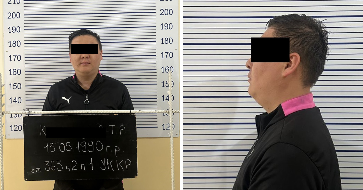 Глава отдела Налоговой службы Кара-Суйского района вымогал у предпринимателя 100 тысяч сомов – его задержали изображение публикации