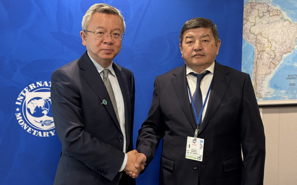 Глава кабмина КР Акылбек Жапаров обсудил с МВФ строительство Камбаратинской ГЭС-1 изображение публикации