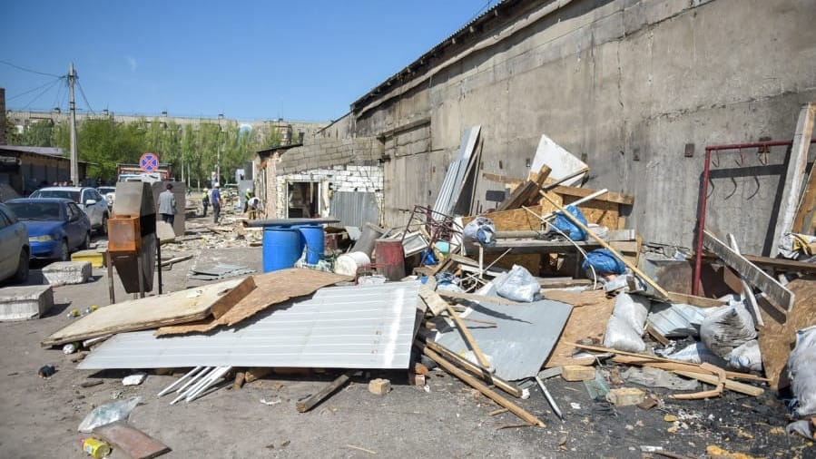 На рынке «Мадина» демонтируют точки общепита изображение публикации