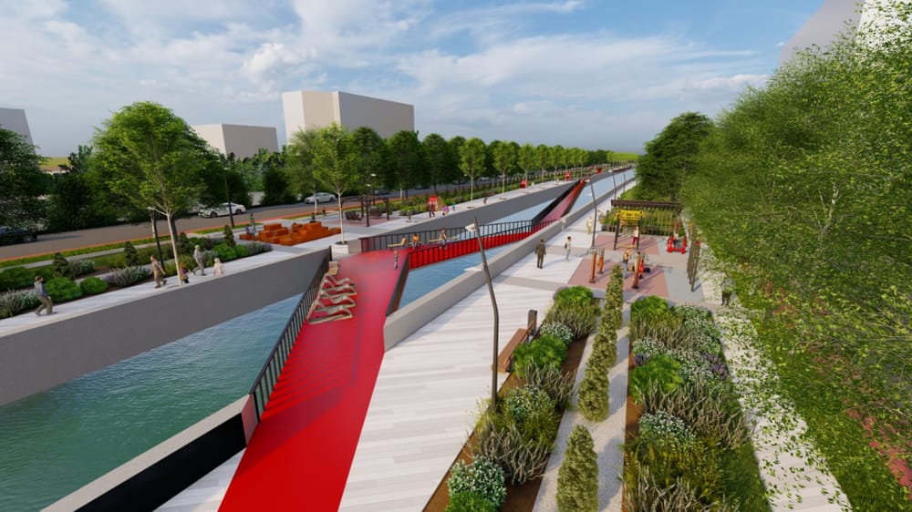 Боз-Болток и Ала-Арчинское водохранилище соединят обновленные столичные набережные — подготовлен эскиз проекта изображение публикации