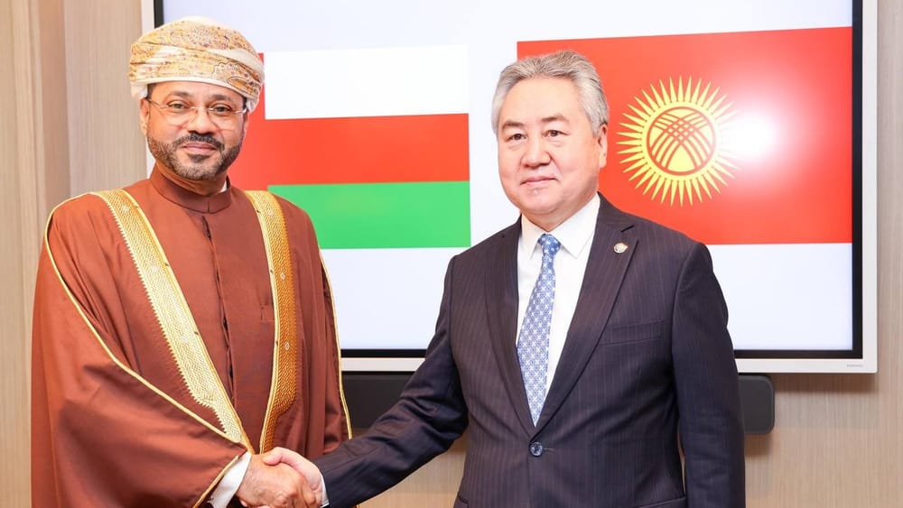 Министр иностранных дел КР предложил создать Кыргызско-Оманский деловой совет изображение публикации