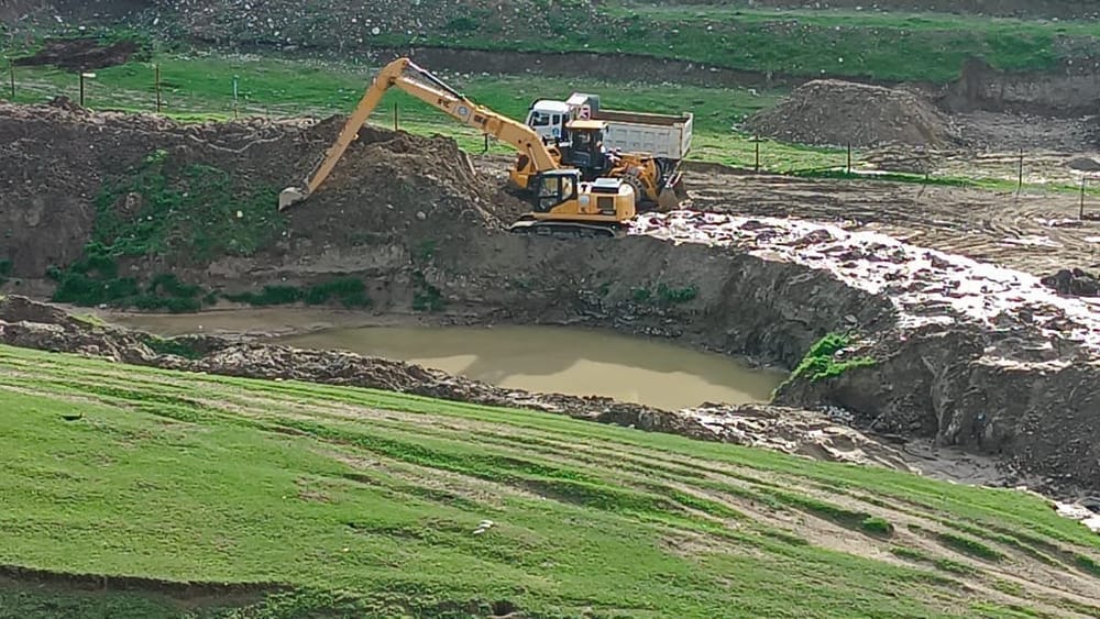 В Бишкеке проводятся работы по очистке селезащитной дамбы в урочище Манка-Жар изображение публикации