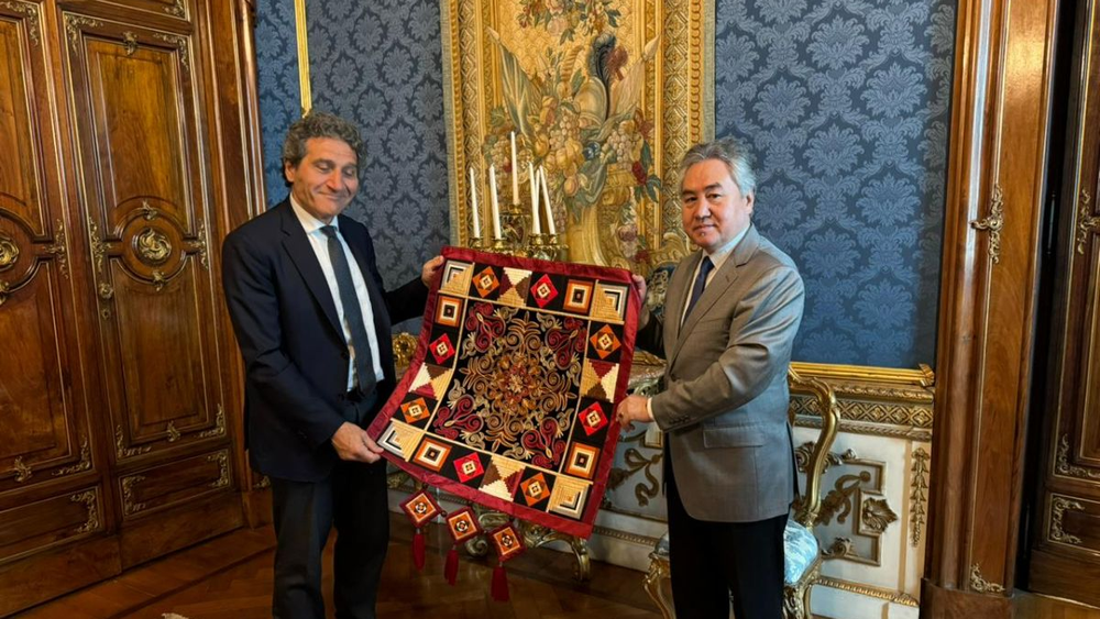 Глава МИД Кыргызстана встретился с дипсоветником президента Италии — о чем говорили изображение публикации