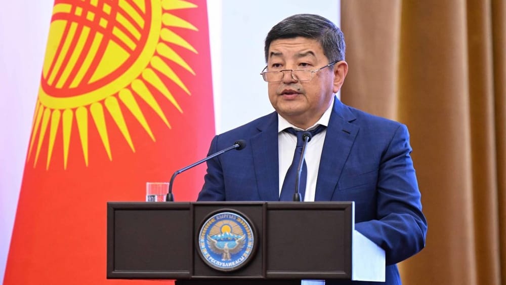 Акылбек Жапаров заявил, что за год прибыль от «Кумтора» в четыре раза превысила доход за 20 лет изображение публикации