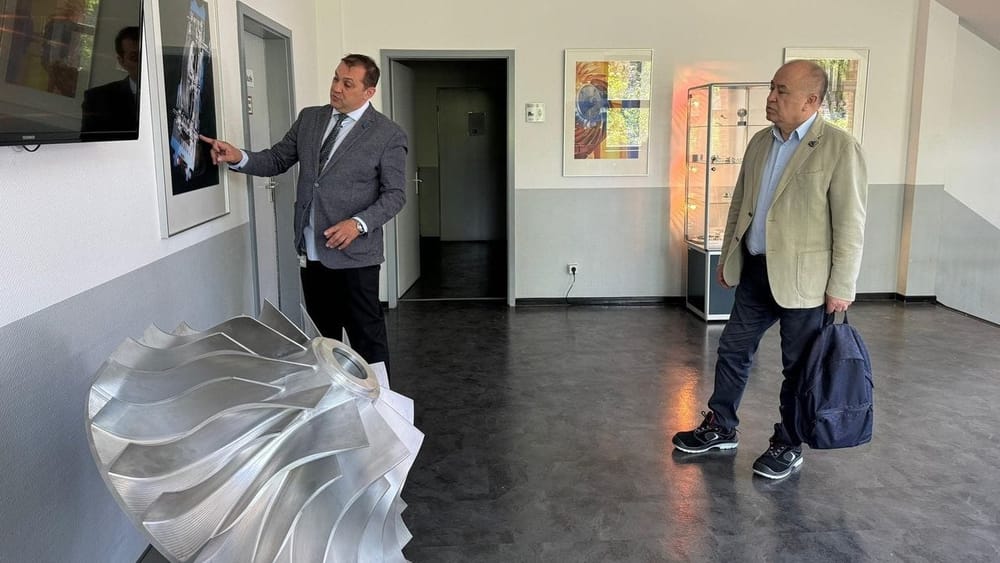 Немецкая MAN Energy Solutions предложила КР свои технологии производства водорода изображение публикации