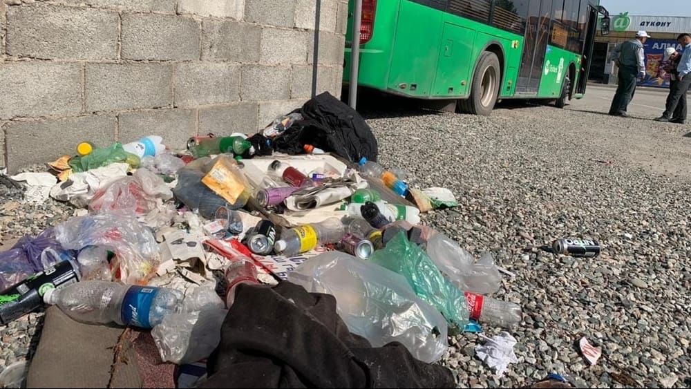 За нарушение благоустройства в Бишкеке всего за один день выписано штрафов на 1 млн сомов изображение публикации