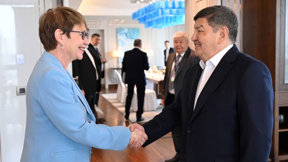 Акылбек Жапаров попросил у международных доноров поддержку для реализации проектов в КР изображение публикации