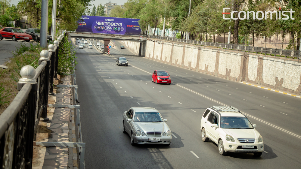 В Бишкеке убрали маршрутки с проспекта Манаса изображение публикации