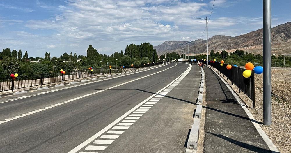 В КР построили «мост сакуры» через реку Урмарал на дороге Талас – Тараз изображение публикации