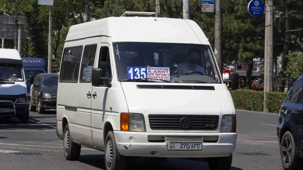 Маршрутку №135 в Бишкеке заменили на автобус изображение публикации
