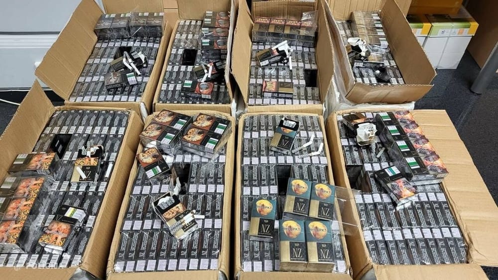 В ТЦ «Берекет-Универсал» изъяли незаконный алкоголь и сигареты изображение публикации