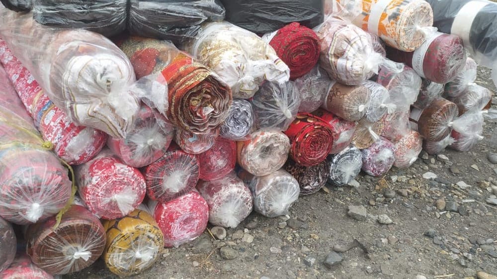 В Баткене выявили контрабанду тканей и одежды на 1 млн сомов изображение публикации