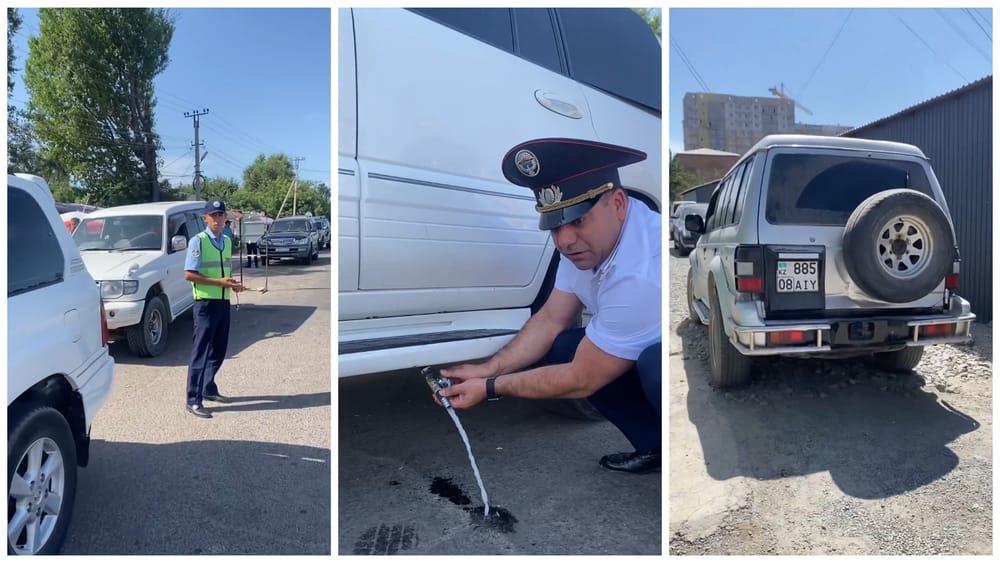 В Чуйской области прошел рейд против топливных контрабандистов — несколько машин водворили на штрафстоянку изображение публикации