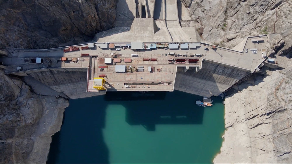 В Токтогульском водохранилище почти на 1 млрд м³ воды больше, чем годом ранее изображение публикации