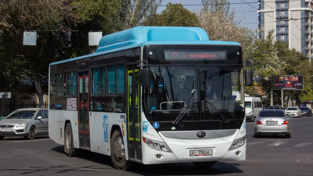 В Бишкеке изменены схемы 13 автобусных маршрутов изображение публикации