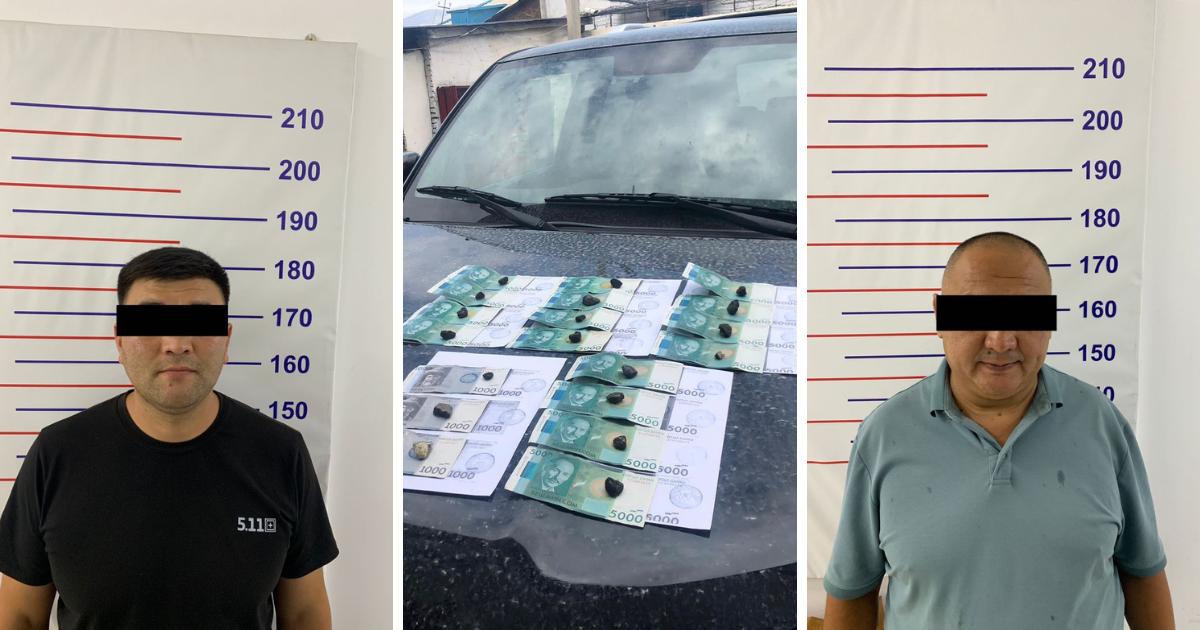 В Балыкчы задержали двух сотрудников МВД за взятку изображение публикации