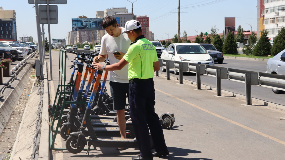В Кыргызстане самокатчиков, нарушающих ПДД, будут штрафовать — и блокировать их аккаунты в приложениях изображение публикации