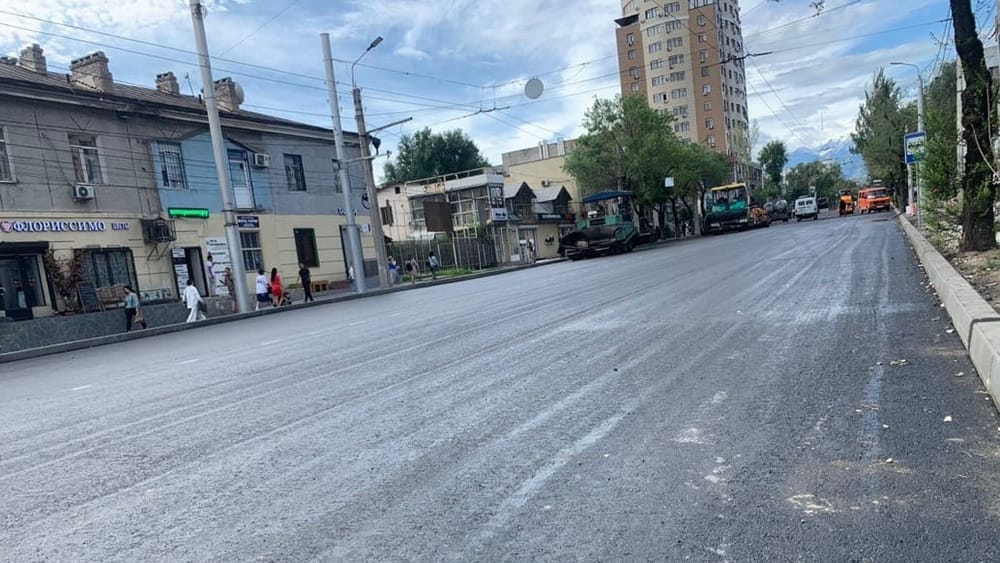 В Бишкеке 10 июля откроют еще один участок улицы Байтик Баатыра изображение публикации