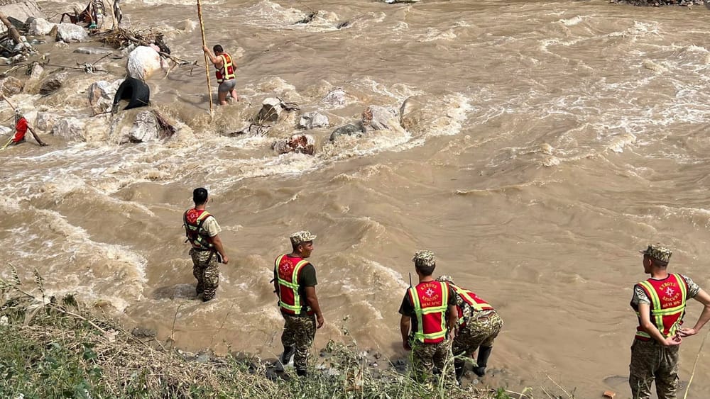 Сель в Ошской области: найдено тело женщины изображение публикации