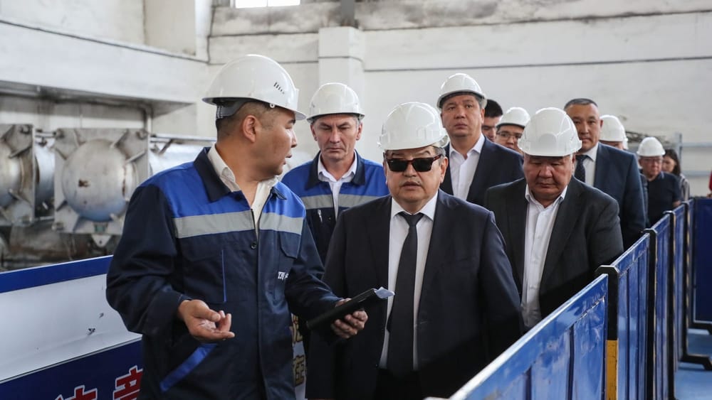 Глава кабмина КР проинспектировал работу ТЭЦ Бишкека изображение публикации