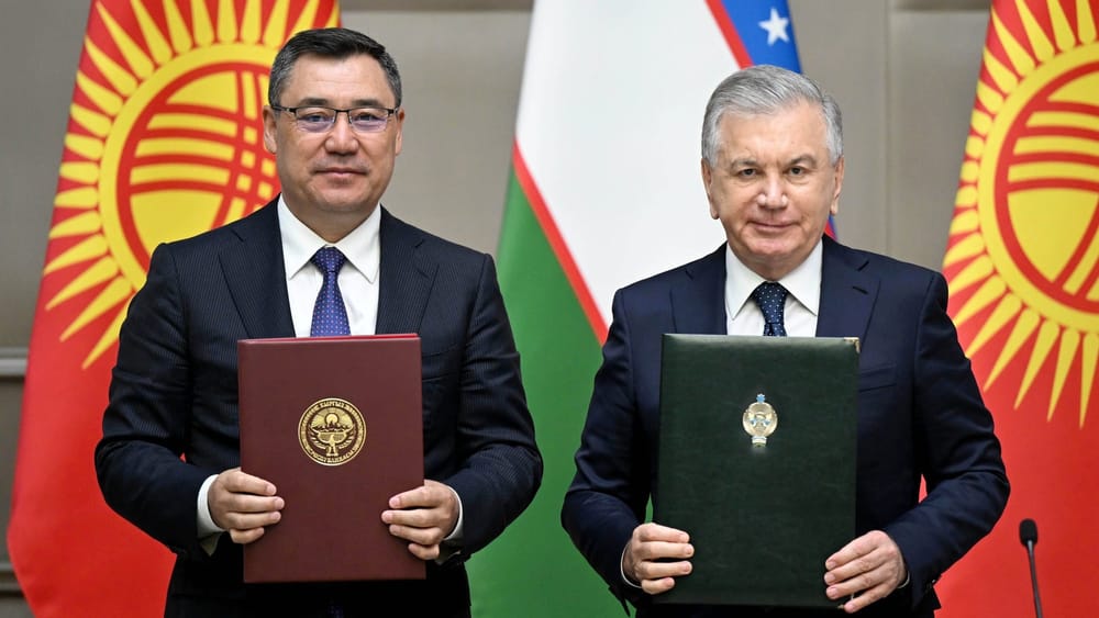 В ходе визита Жапарова в Узбекистан подписан ряд документов. Список изображение публикации