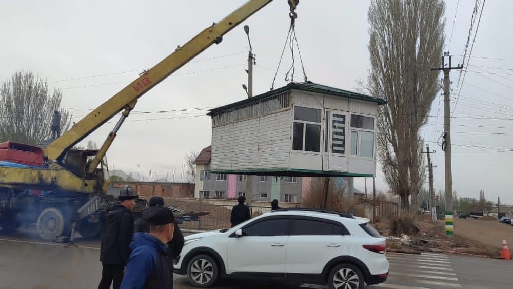 В Кочкорском районе снесли 19 незаконных объектов изображение публикации
