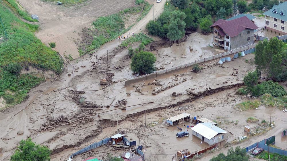 В горах Алматы объявили «оранжевый» уровень селевой опасности изображение публикации