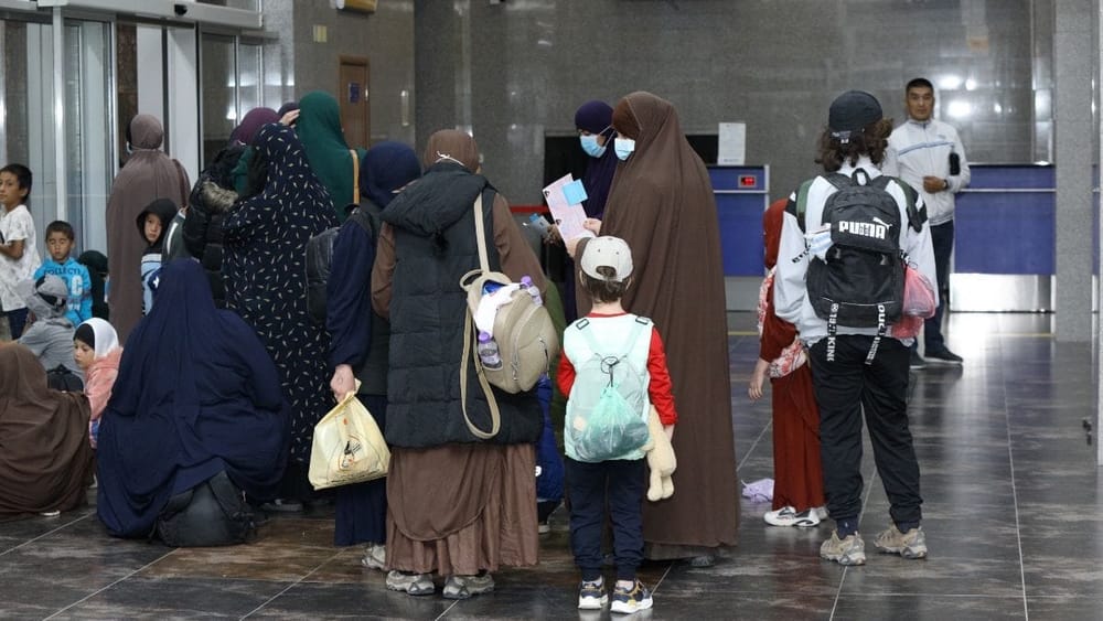 В Кыргызстан из Сирии вернули 22 кыргызстанцев изображение публикации