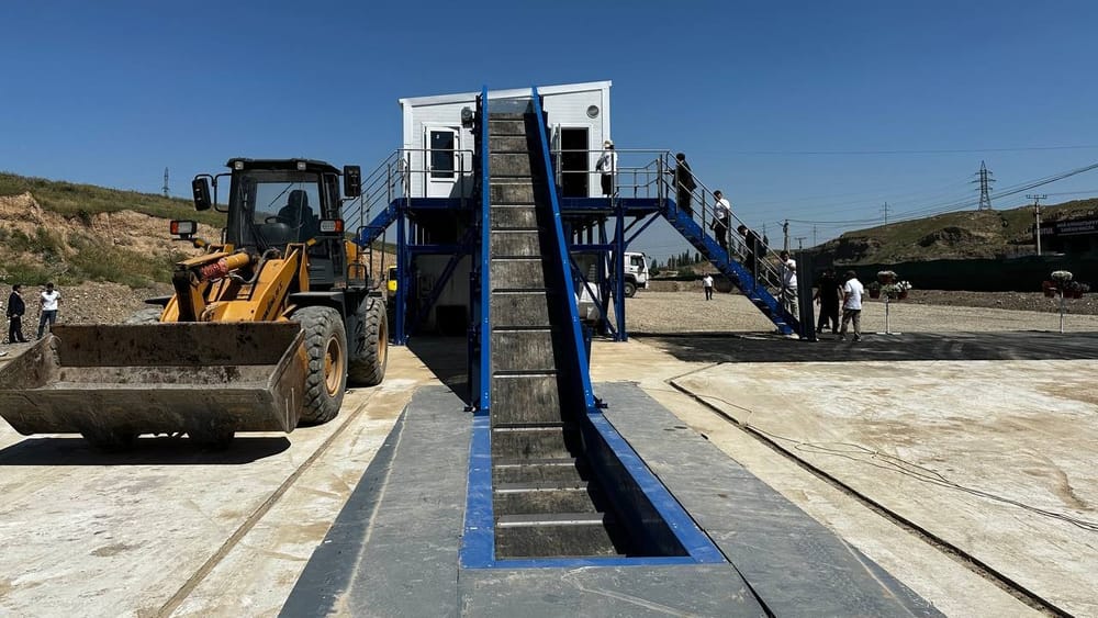 В Оше запустили станцию по переработке мусора – фото изображение публикации