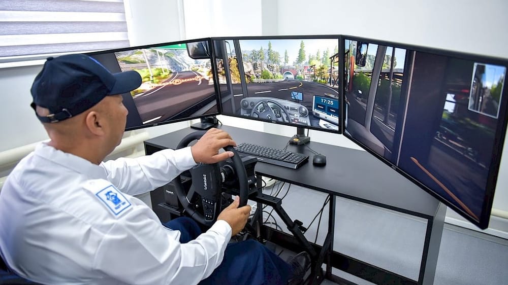 Мэрия Бишкека закупила симуляторы для обучения водителей автобусов за 1.7 млн сомов изображение публикации