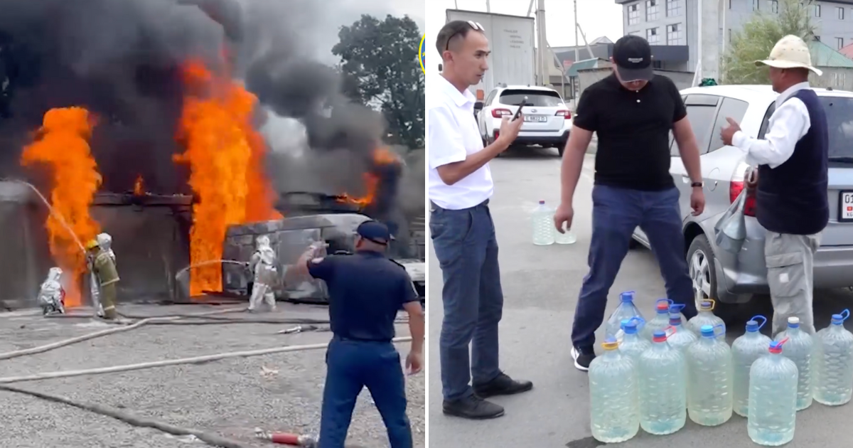 В Бишкеке изъяли 565 литров ГСМ в ходе рейда по незаконной продаже топлива изображение публикации