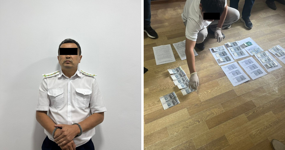 ГКНБ задержал налоговика в Жайылском районе за вымогательство взятки изображение публикации