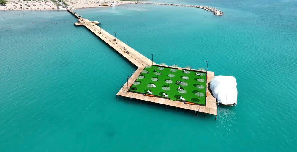 В Балыкчы открыли самую длинную на Иссык-Куле 300-метровую пристань изображение публикации