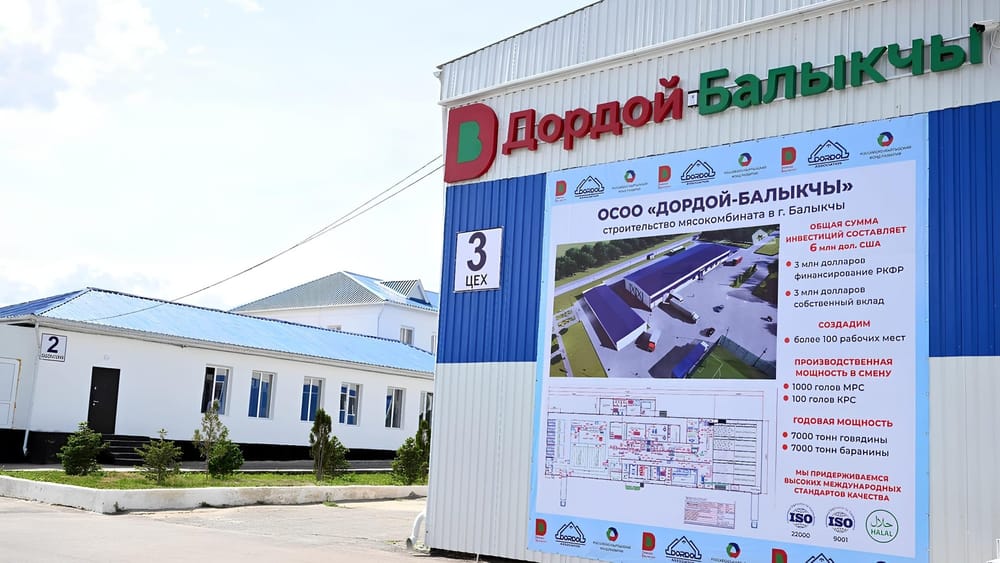 Крупнейший мясокомбинат в Балыкчы планирует выходить на экспорт как минимум в семь стран изображение публикации