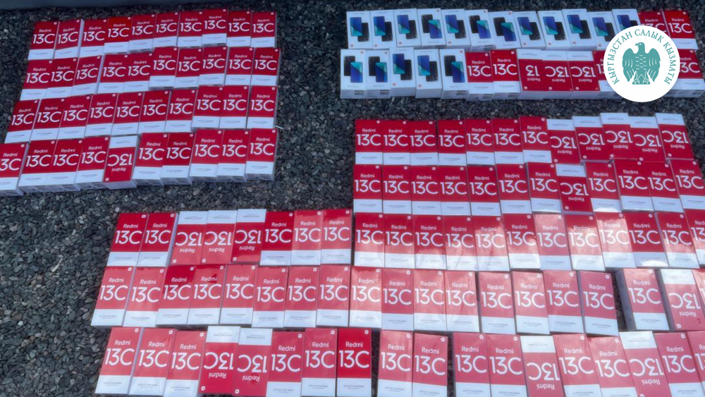 В Кыргызстан пытались контрабандой завезти 150 телефонов изображение публикации