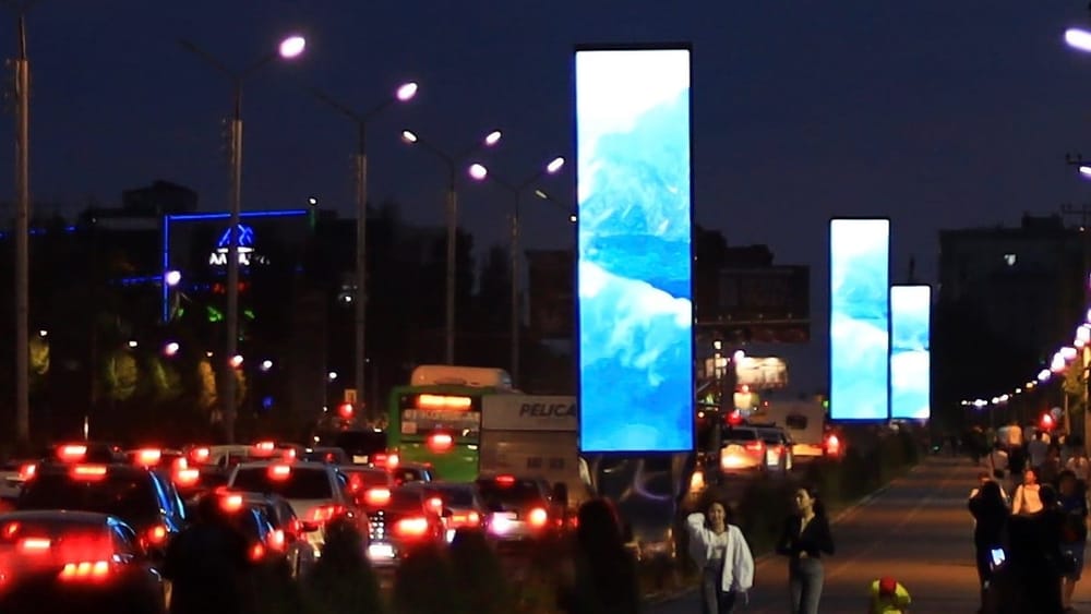 Старые рекламные щиты в Оше заменят на цифровые изображение публикации