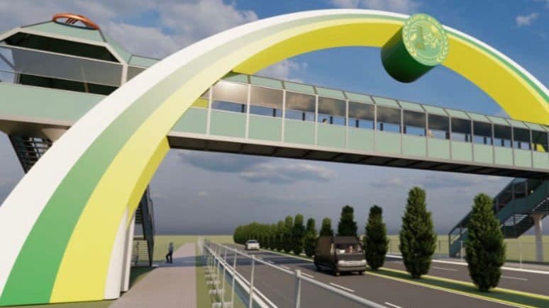 На центральных улицах Чуйской области могут построить надземные пешеходные переходы изображение публикации