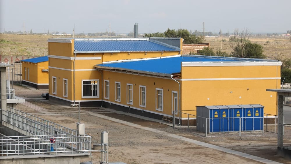 В Балыкчы построили новое канализационное очистное сооружение изображение публикации