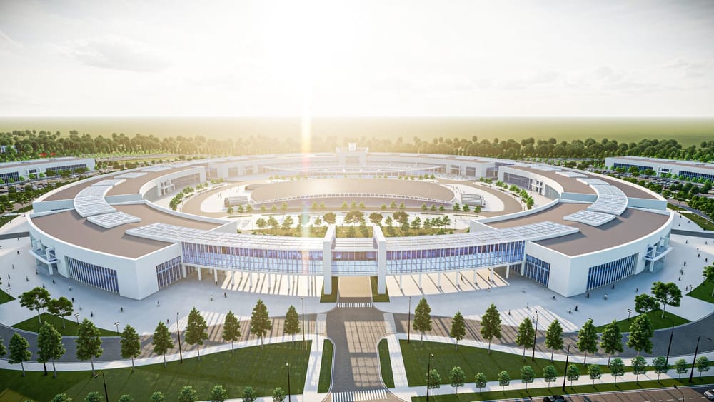 Садыр Жапаров показал ход строительства нового Ошского рынка – ВИДЕО изображение публикации