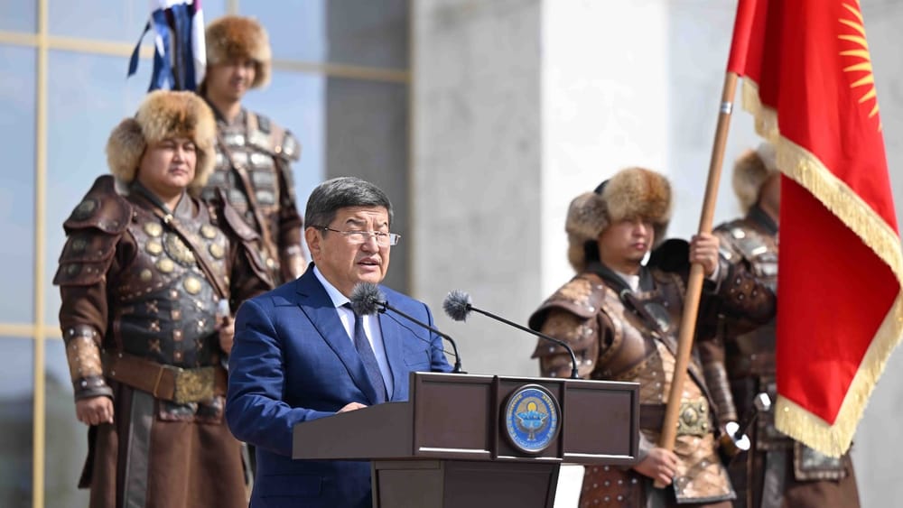 Сборную Кыргызстана торжественно проводили на Всемирные игры кочевников – ФОТО изображение публикации