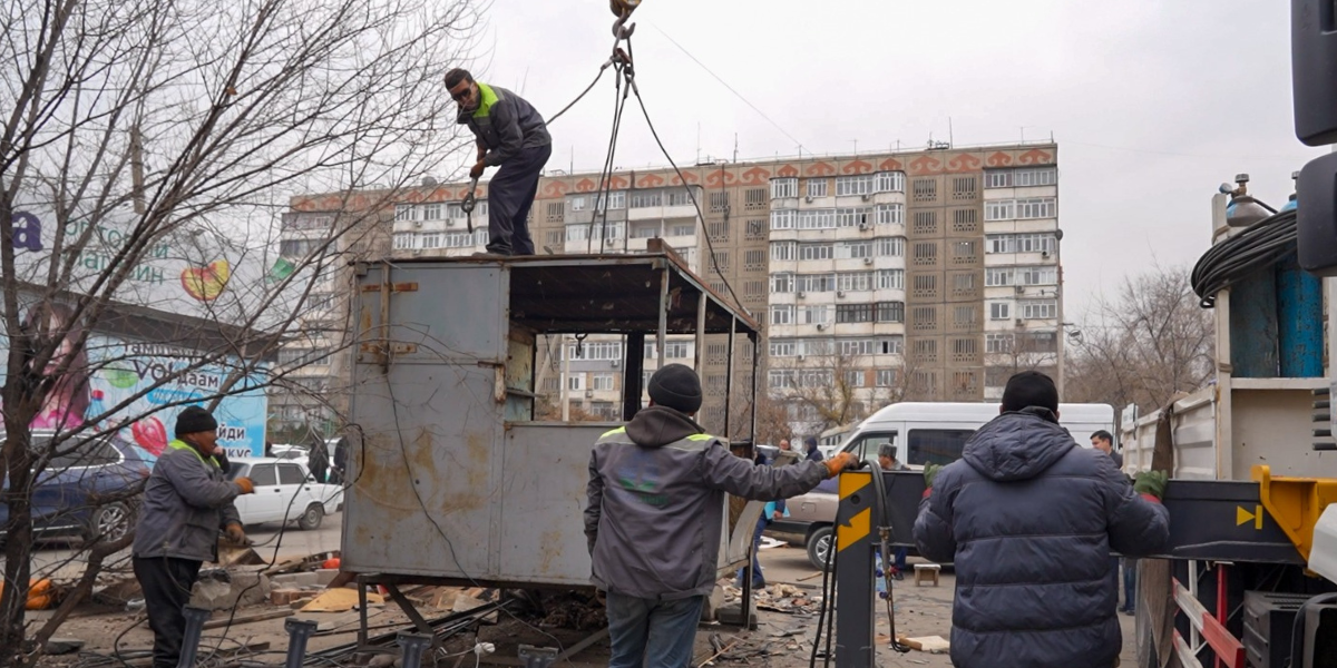Мэрия отчиталась о благоустройстве Орто-Сайского рынка – следующий на очереди Аламединский изображение публикации
