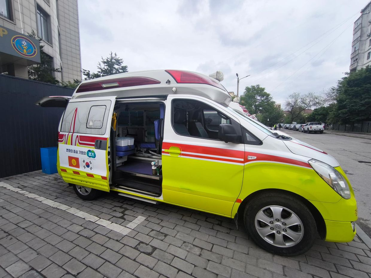 Южная Корея передаст КР еще четыре машины скорой помощи – ранее Кыргызстан получил десять автомобилей изображение публикации