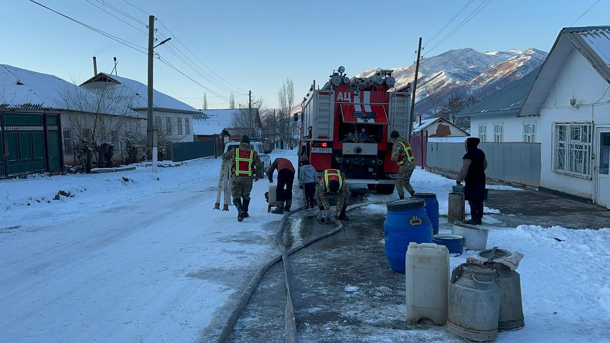 В селе Токбай-Талаа Кара-Кульджинского района ввели режим ЧС из-за перебоев с водой изображение публикации