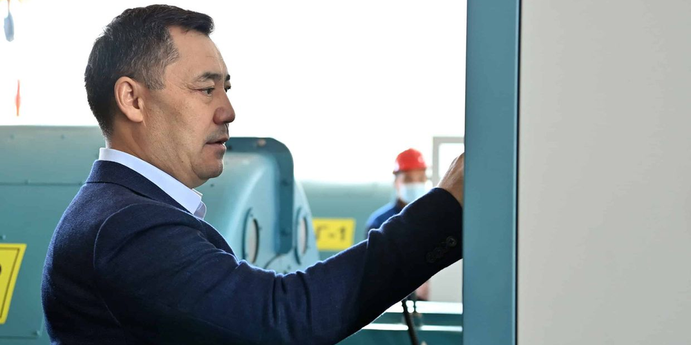 Садыр Жапаров прокомментировал дефицит электроэнергии и природного газа в стране изображение публикации