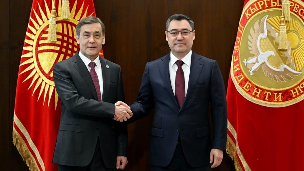 Кыргызстан готовится к председательству в ШОС: Жапаров встретился с новым генсеком изображение публикации